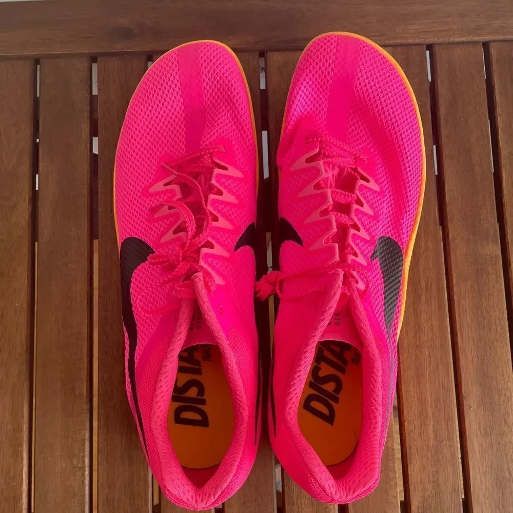 Nike Rival Distance Shoes Hyper Pink US Men 13/UK12/EU47.5(DC8725-600)No Spikes